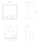 Timeguard Wi-Fi Controlled Digital Room Thermostat