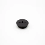 Wiska M25 Polyamide Threaded Stop End Black
