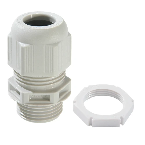 SPRINT M20+ Polyamide Cable Gland and Locknut Pack White (Pack of 10)