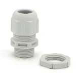 SPRINT M20+ Polyamide Cable Gland and Locknut Pack Light Grey (Pack of 10)