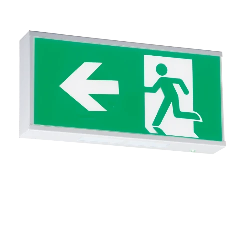 Running Man Legend for product EMRUN with Left Facing Arrow