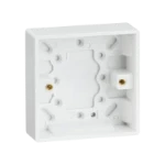 Single 25mm Pattress Box