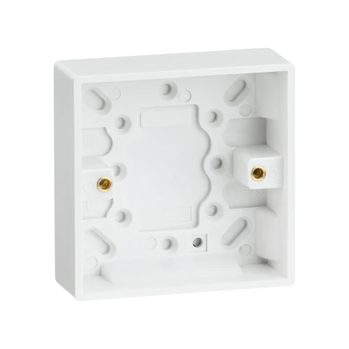 Single 25mm Pattress Box