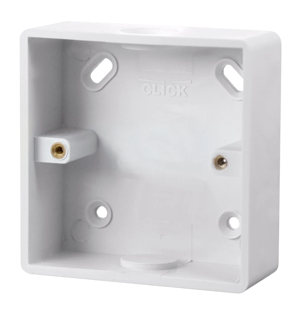 1 Gang Conduit Pattress Box 29mm
