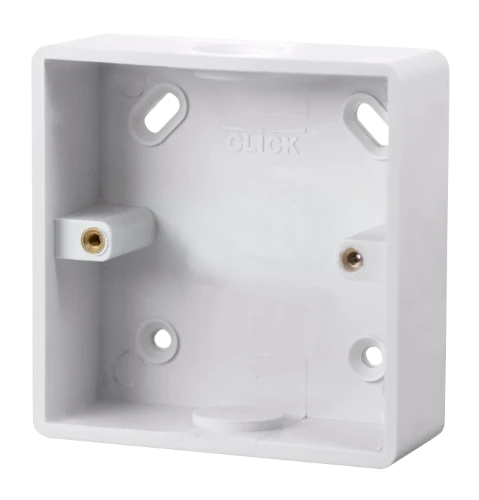 1 Gang Conduit Pattress Box 29mm