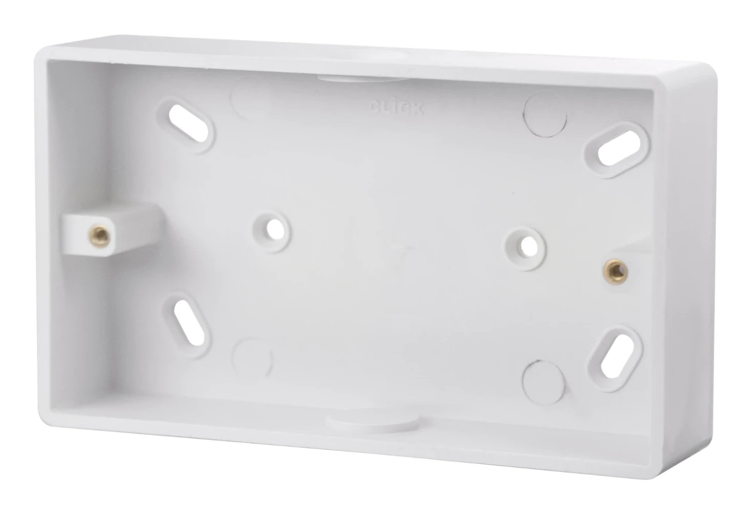 2 Gang Conduit Pattress Box 29mm