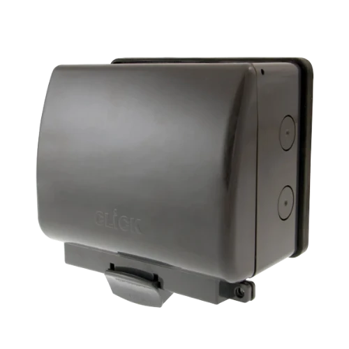 2 Gang DP Waterproof Switched Socket Unit IP66