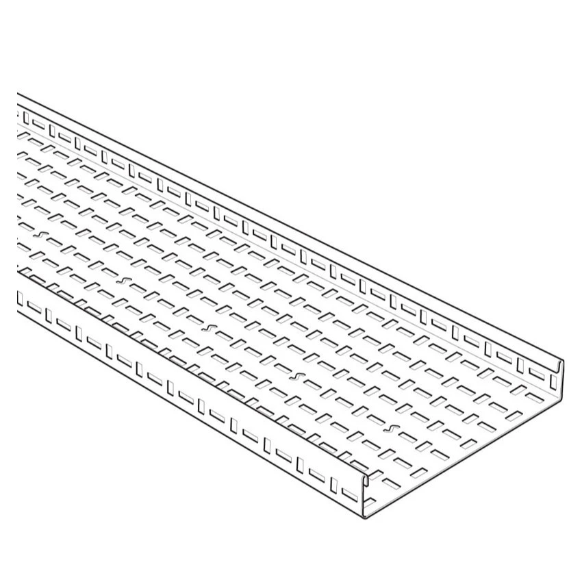 Swifts Heavy Duty Hot Dip Galvanised Steel Cable Tray 750mm x 50mm x 3m Length