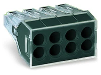 WAGO 8 Way 2.5mm Push Wire Connector (Pack of 50)