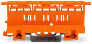 Wago WAGO Mounting carrier for 221 Series (4 mm²) orange
