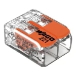 Wago WAGO 221 Compact 2-Ways Splicing Connector 4mm (Pack of 100)