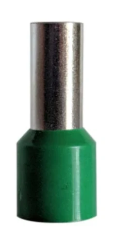 Deligo Cord End Terminal German 16.0 x 12.0mm Green (Pack of 100)