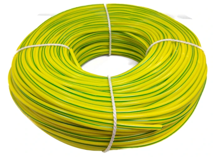 Deligo Sleeving 2mm x 100m Green/Yellow