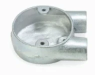 Deligo Malleable U Box Galvanised 20mm (Pack of 10)