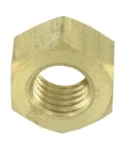 Deligo Hex Full Nuts Brass M8 (Pack of 100)