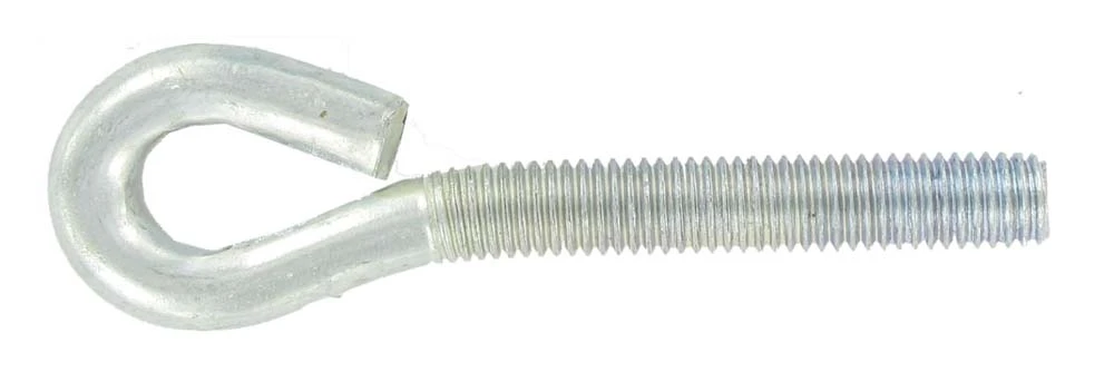 Deligo Folded Eye Bolt BZP M8 x 80 (Pack of 100)