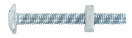 Deligo Roofing Nut & Bolt BZP M6 x 20 (Pack of 200)