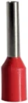 Deligo Cord End Terminal French 1.0 x 8.0mm Red (Pack of 100)