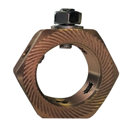 Deligo Earthing Nut Brass 32mm