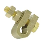 Deligo Machined Clamp Brass 3/8" (Pack of 10)