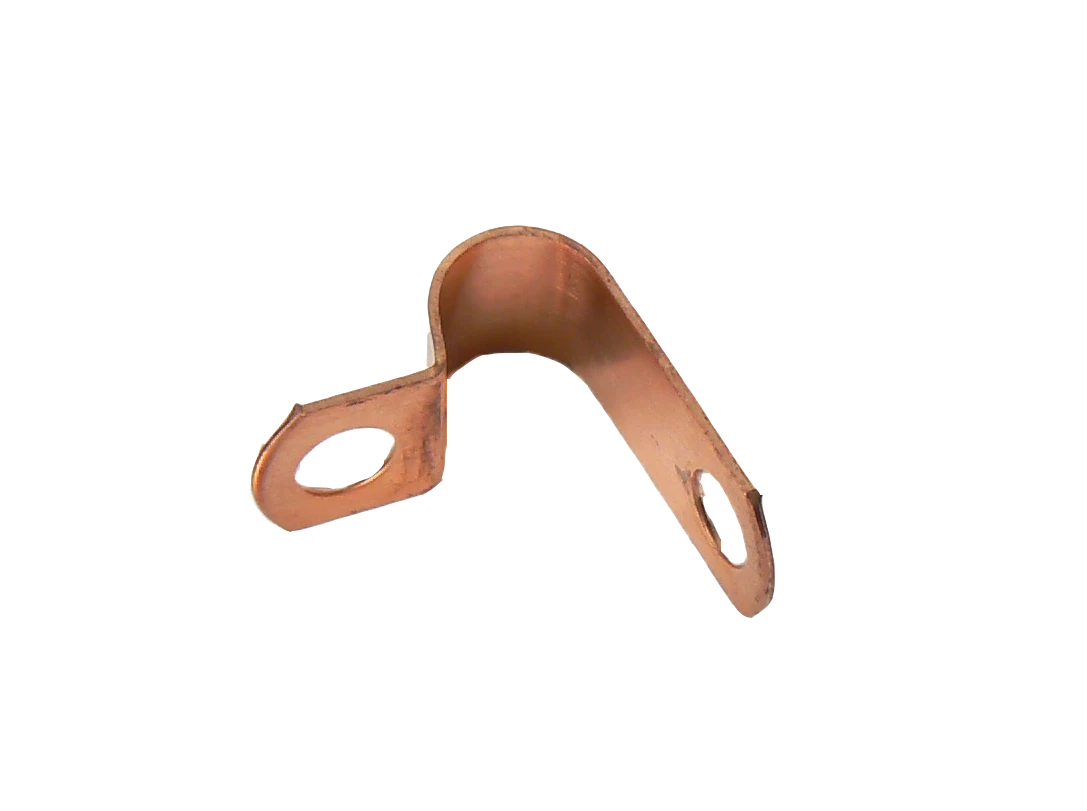 Term Tech P-Style MICC Fixing Clip 5.5mm-5.9mmØ Range Bare Copper (Unit 100)
