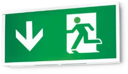 Exit Box Maintained 3M IP20 191X395mm 1800mAh including 1pcs Legend