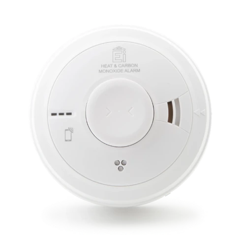 Multi-Sensor Heat & CO Alarm. 230V with 10 Year Rechargeable Lithium Back-up. AudioLINK. SmartLINK upgradeable