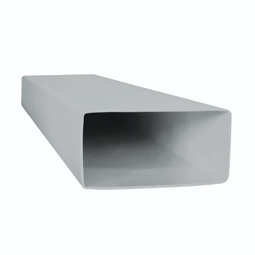 Rectangular Rigid Flat Channel 1000mm Length 110 x 54mm