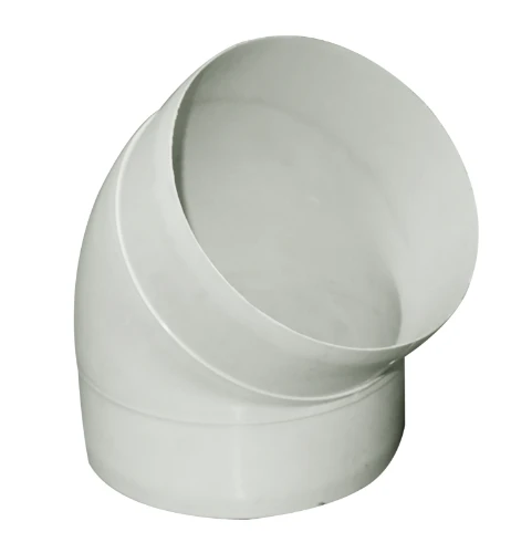 100mm PVC Round Pipe 45 Degree Bend
