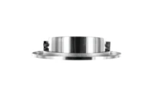 Integral Lighting Integral LED Luxfire Fire Rated Tiltable Downlight Satin Nickel Bezel