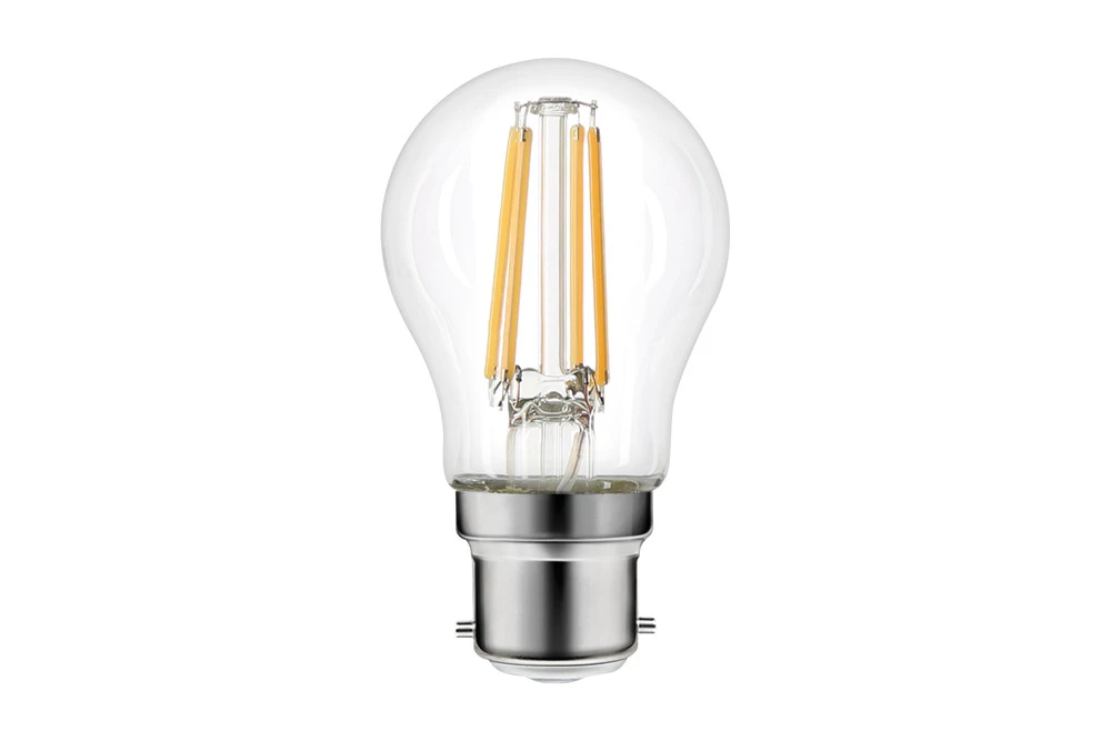Integral LED Omni Filament Golf Ball Bulb B22 470Lm 3.4W 2700K Dimmable 320 Beam Clear