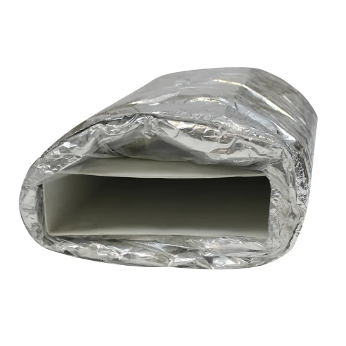 Manrose Rectangular Insulated Jacket Flat Channel 204 x 60mm 2000mm Length