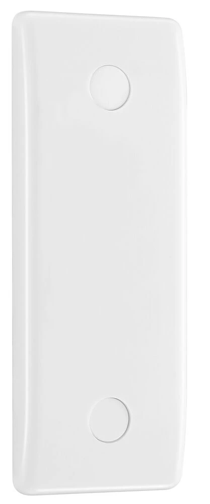 BG Nexus Series White Moulded Single Architrave Blank Plate
