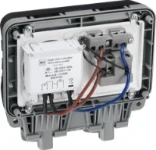 BG Nexus Storm, IP66 Weatherproof 13A Single Socket with Mechanical Timer Control