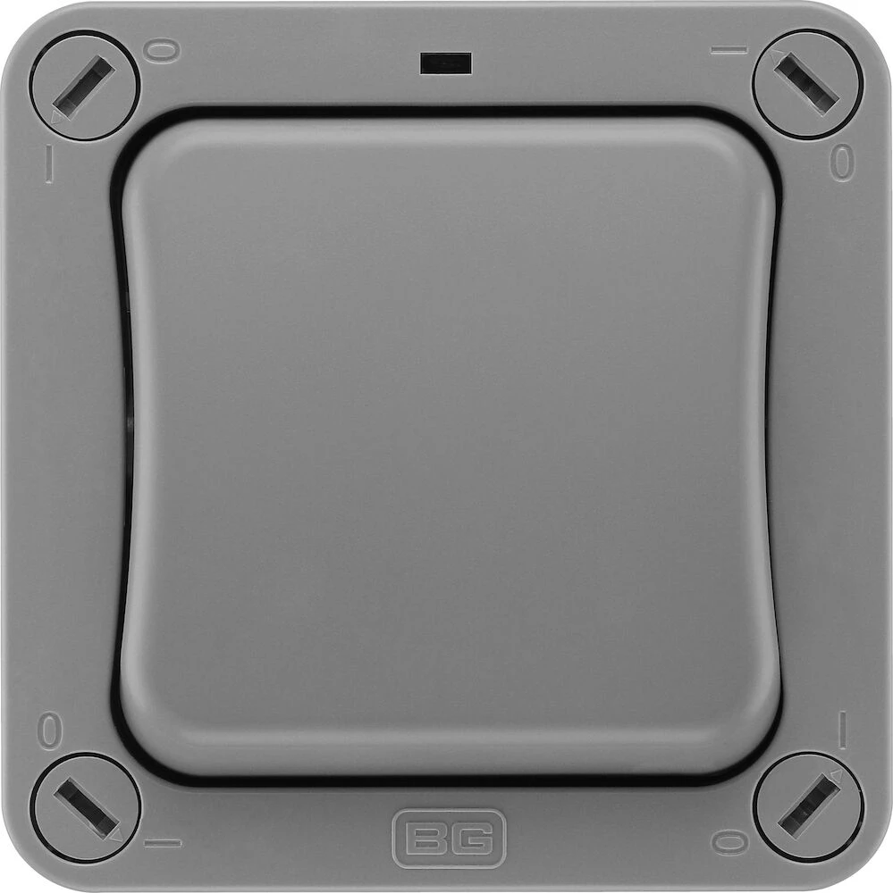 BG Weatherproof, 20A Single Switch, 2 Way, Double Pole, IP66