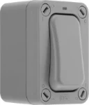 BG Nexus Storm, 20A Single Slim Switch, 2 Way, IP66