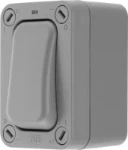 BG Nexus Storm, 20A Single Slim Switch, 2 Way, IP66