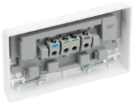 BG Nexus Series White Moulded Single to Double Converter Socket