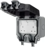 BG Nexus Storm, 13A Double Switched Socket, with WiFi Extender, IP66