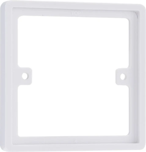 BG Nexus Series White Moulded Single 10mm Square spacer