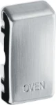 BG Grid Replacement Rocker OVEN, Pack of 10, Brushed Steel