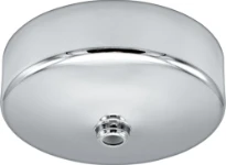 BG Decorative Ceiling Rose 3/80mm Diameter, Chrome Finish