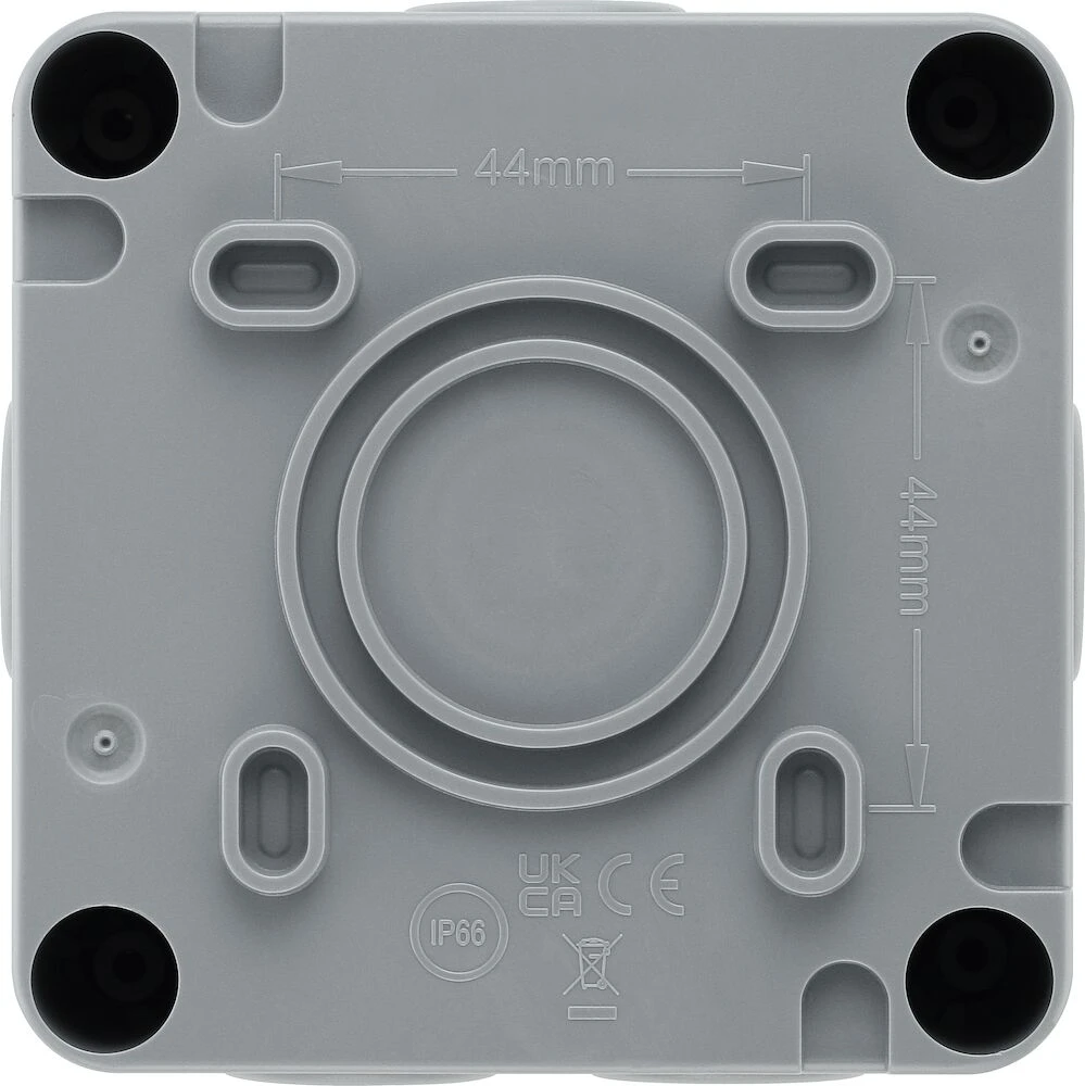 BG Nexus Storm, 20A Single Switch, 2 Way, IP66