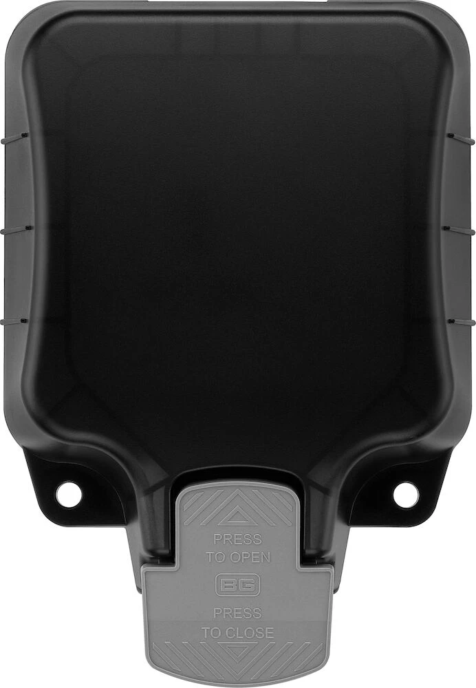 BG Nexus Storm, 13A Single Unswitched Socket, IP66