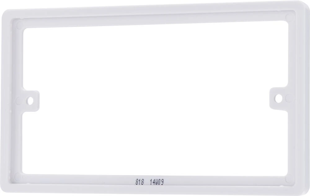 BG Nexus Series White Moulded Double 10mm Rectangular spacer