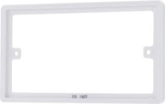 BG Nexus Series White Moulded Double 10mm Rectangular spacer