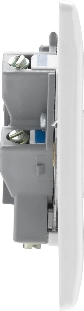 BG Nexus Series White Moulded 13A Unswitched Fused Connection Unit