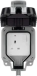 BG Nexus Storm, 13A Single Switched Socket, IP66