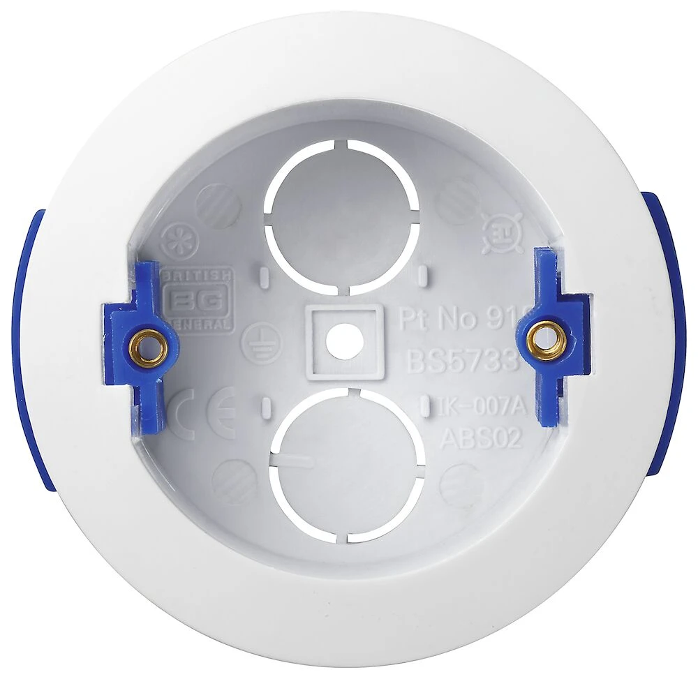BG Round Dry Lining Box 35mm
