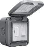 BG Weatherproof Switched Fused Connection Unit, IP55